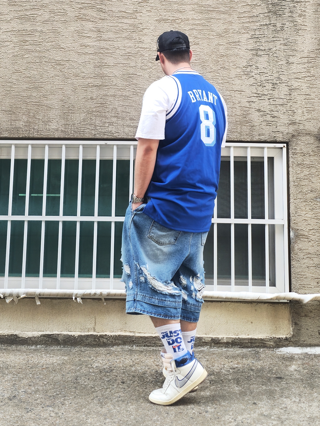 Jordan x Awake NY Air Ship PE SP Game Royal 착용 스타일 - 2