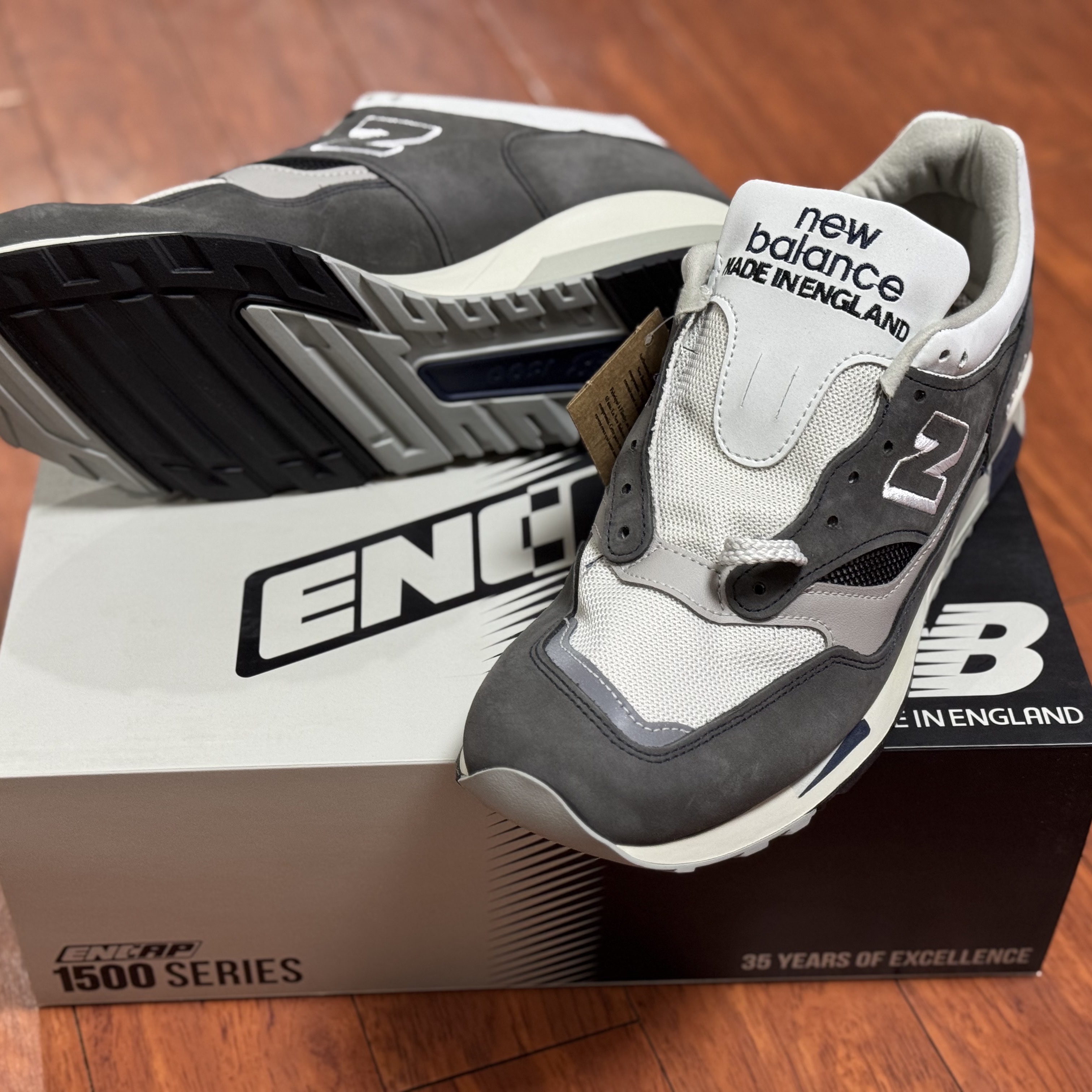 New Balance 1500 Made in UK 35th Anniversary Grey 착용 스타일