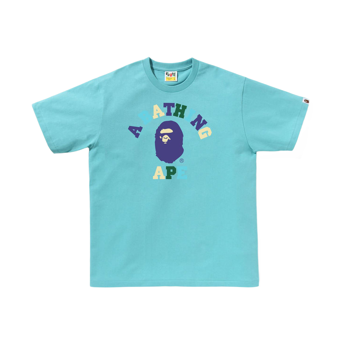- BAPE Colors College T-Shirt Blue