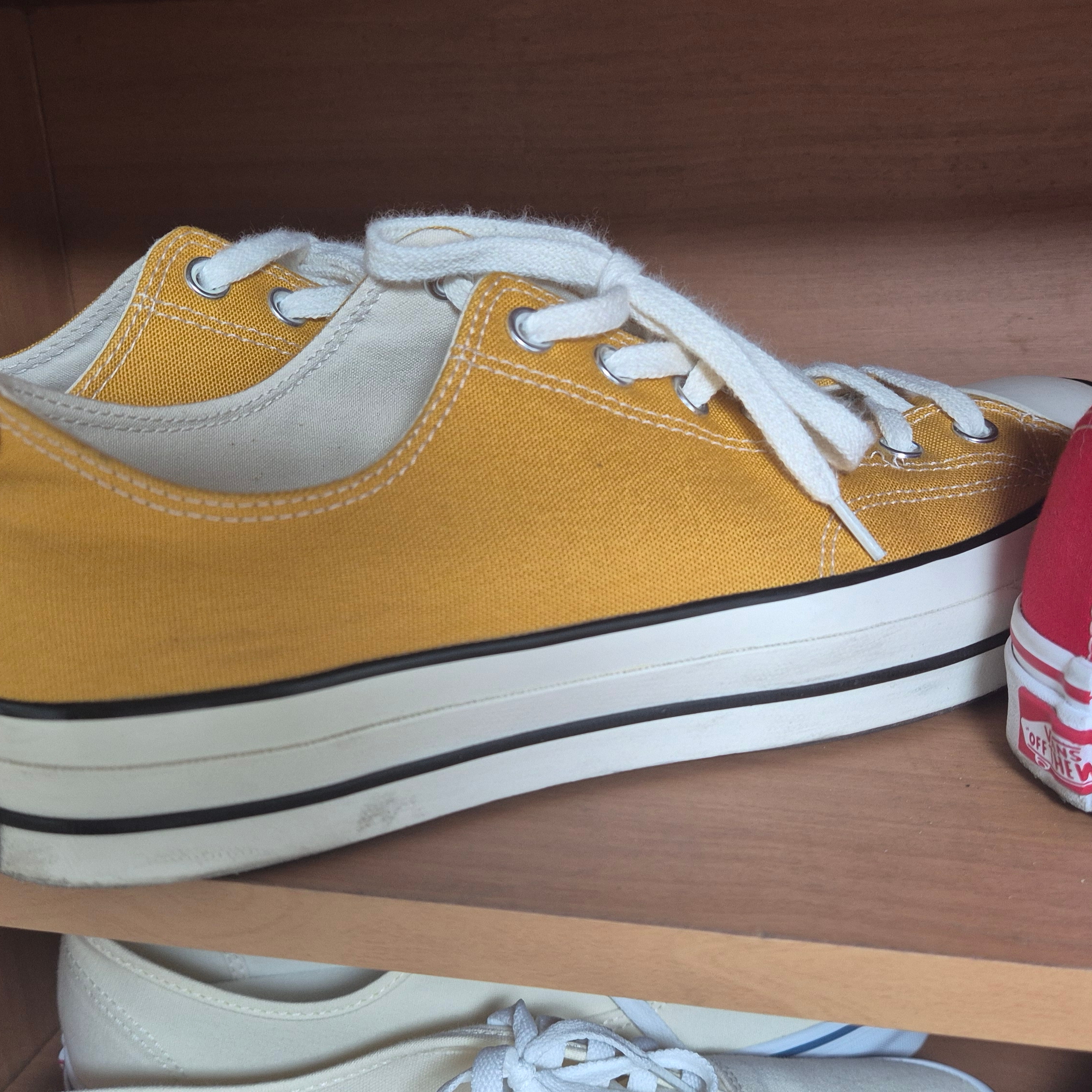 Converse Chuck 70 Ox Vintage Canvas Sunflower 착용 스타일