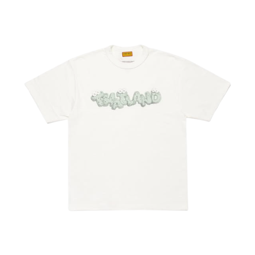Human Made x Kaws Holiday Thailand T-Shirt White - Siwilai Store Exclusvie