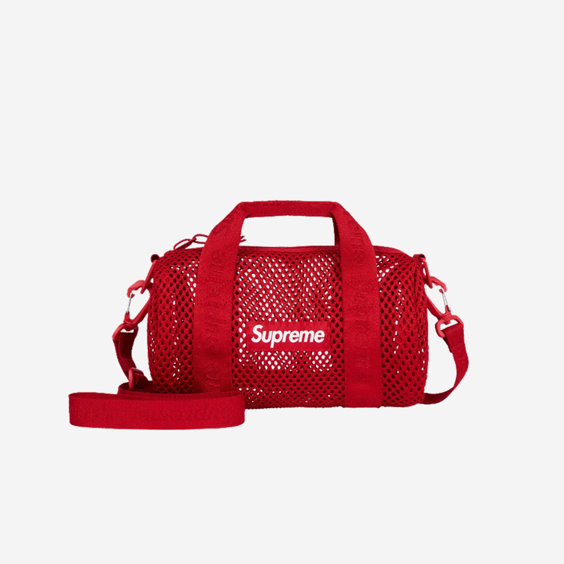 슈프림 메쉬 미니 더플백 레드 - 25SS(Supreme Mesh Mini Duffle Bag red - 25SS)