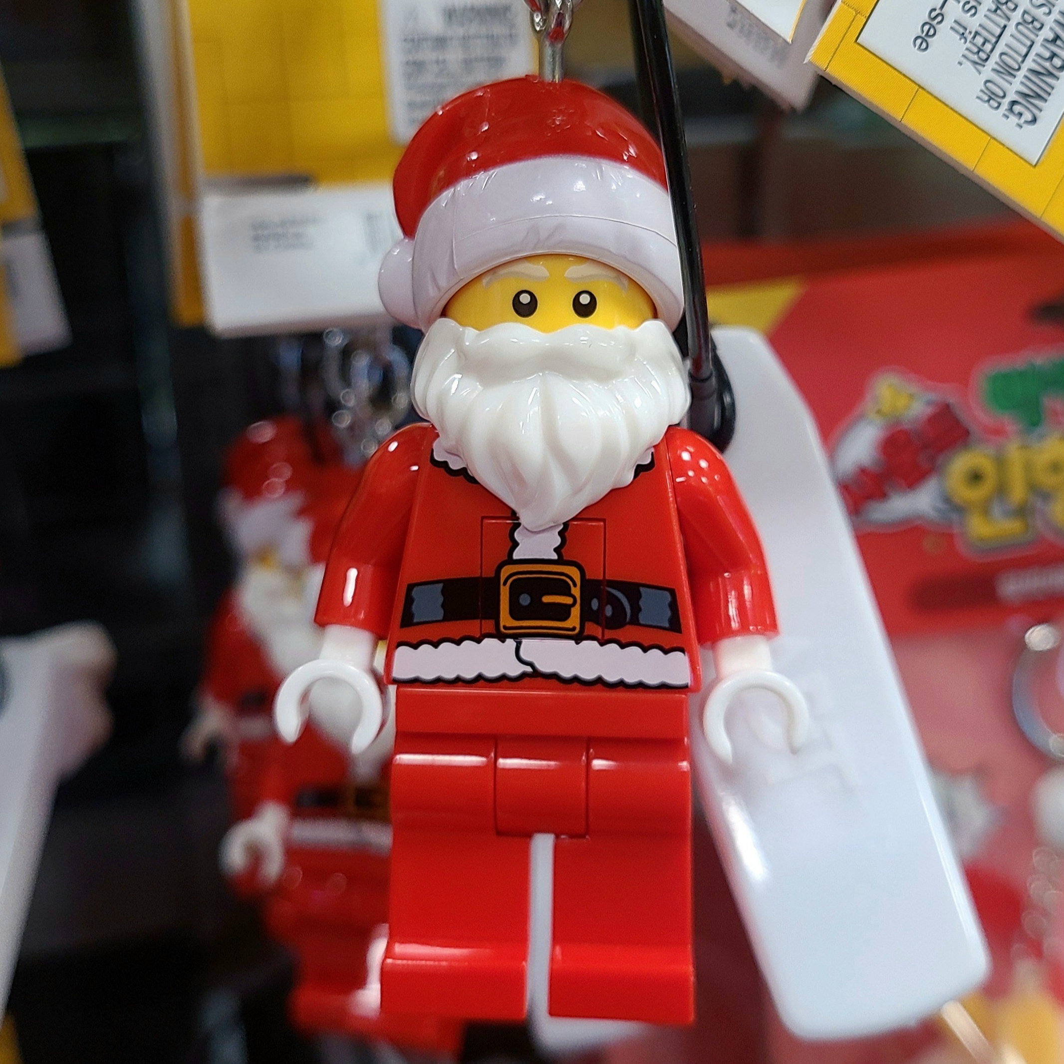 Lego Gear Hot Dog Guy Key Chain 착용 스타일 - 7