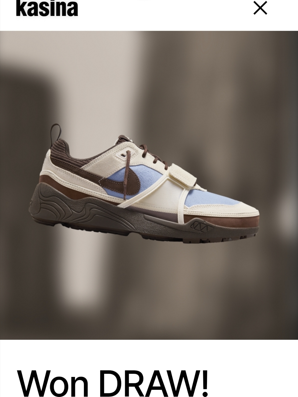 Nike x Travis Scott Zoom Field Jaxx Pale Ivory and Leche Blue 착용 스타일