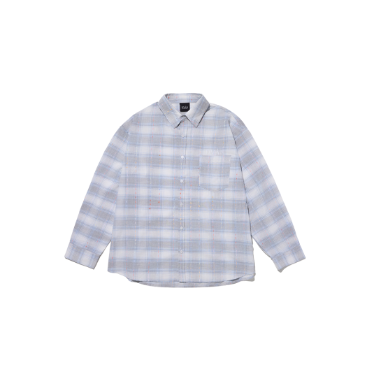 81 DVAN Grass Emblem Shirt Stone Grey