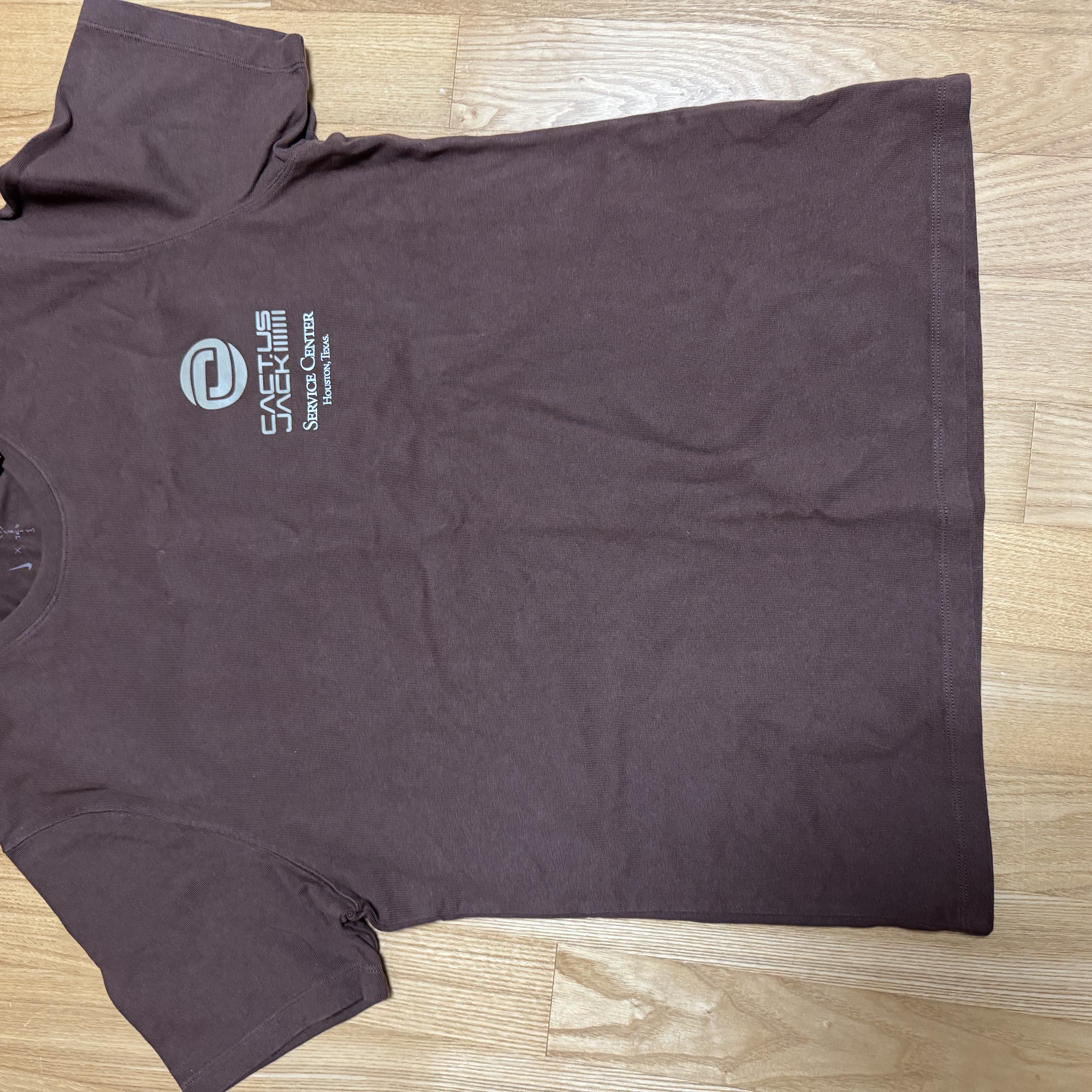 Nike x Travis Scott NRG BH S/S T-Shirt Cacao Wow - Asia 착용 스타일