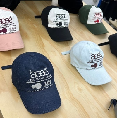 Aeae Web Logo Mesh Cap Black 착용 스타일