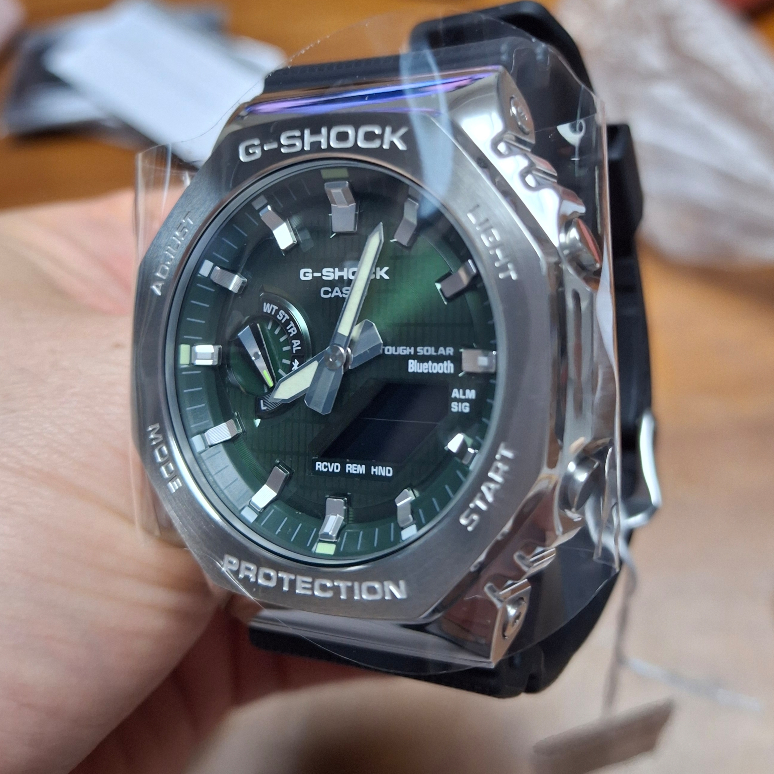 Casio G-Shock GBM-2100A-1A3DR 착용 스타일 - 2