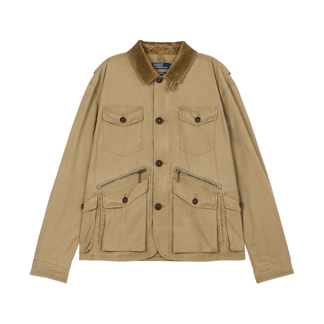 [더 트로피 피싱 클럽] 폴로 랄프 로렌 캔버스 웨이딩 자켓 카키 - 25FW