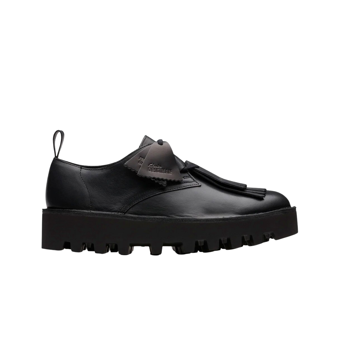 클락스 x 엔지니어드 가멘츠 디저트 칸 블랙 스무스(Clarks x Engineered Garments Desert Khan EG Black Smooth)