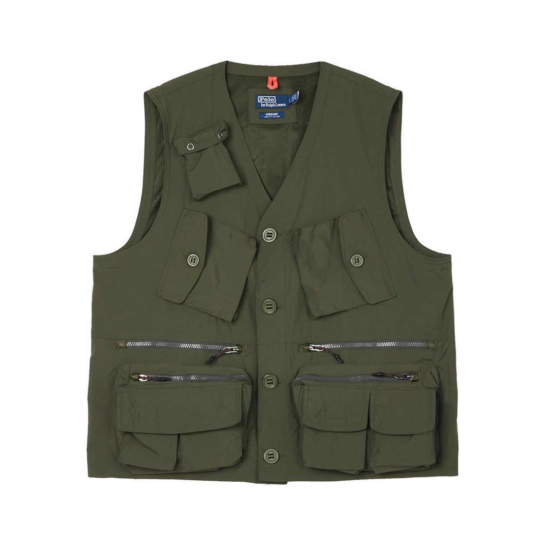 [15% 적립] [더 트로피 피싱 클럽] 폴로 랄프 로렌 유틸리티 베스트 그린 - 25FW([15% 적립] [KREAM Limited Edition The Trophy Fishing Club] Polo Ralph Lauren Utility Vest Green - 25FW)