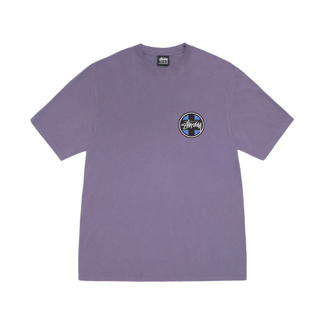 스투시 크로스 닷 피그먼트 다이드 티셔츠 그레이프(Stussy Cross Dot Pigment Dyed T-Shirts Grape) - 2