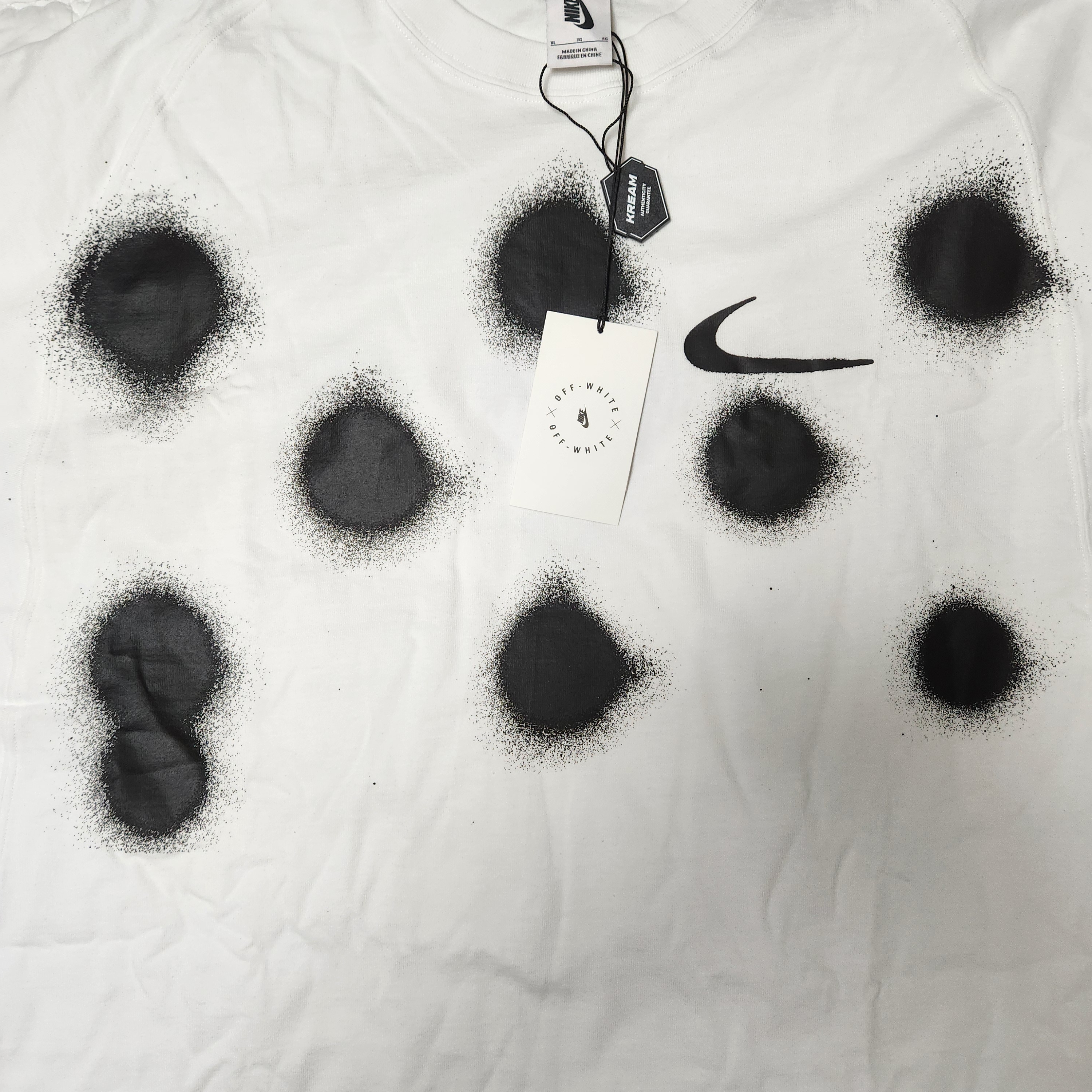 Nike x Off-White NRG Short Sleeve T-Shirt White 착용 스타일 - 1