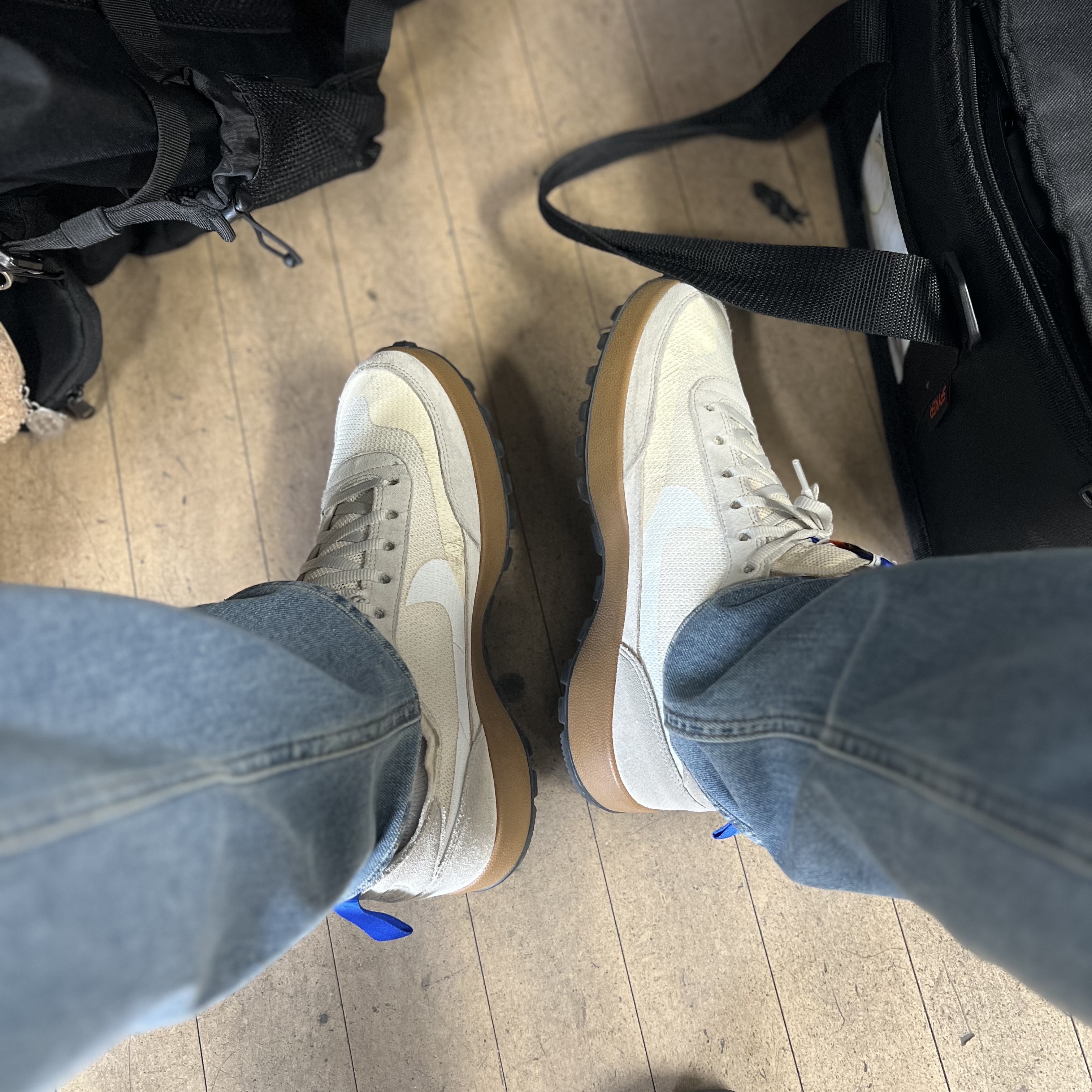 Nike x Tom Sachs General Purpose Shoe Light Cream 착용 스타일