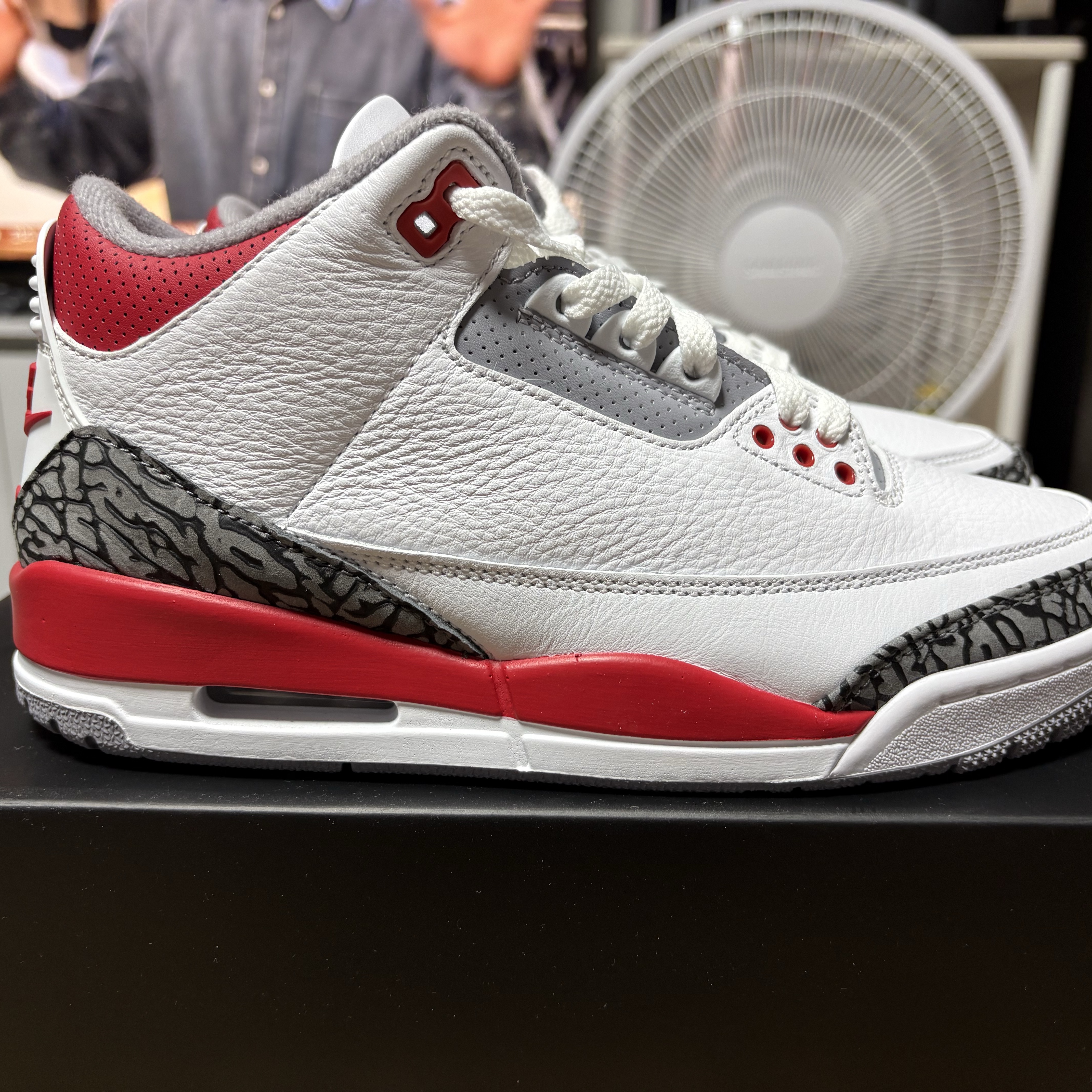 Jordan 3 Retro Fire Red 2022 착용 스타일 - 3