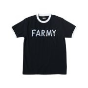 Kapital 18.5 Tenjiku Ringer Pocket T-Shirt Farmy Black