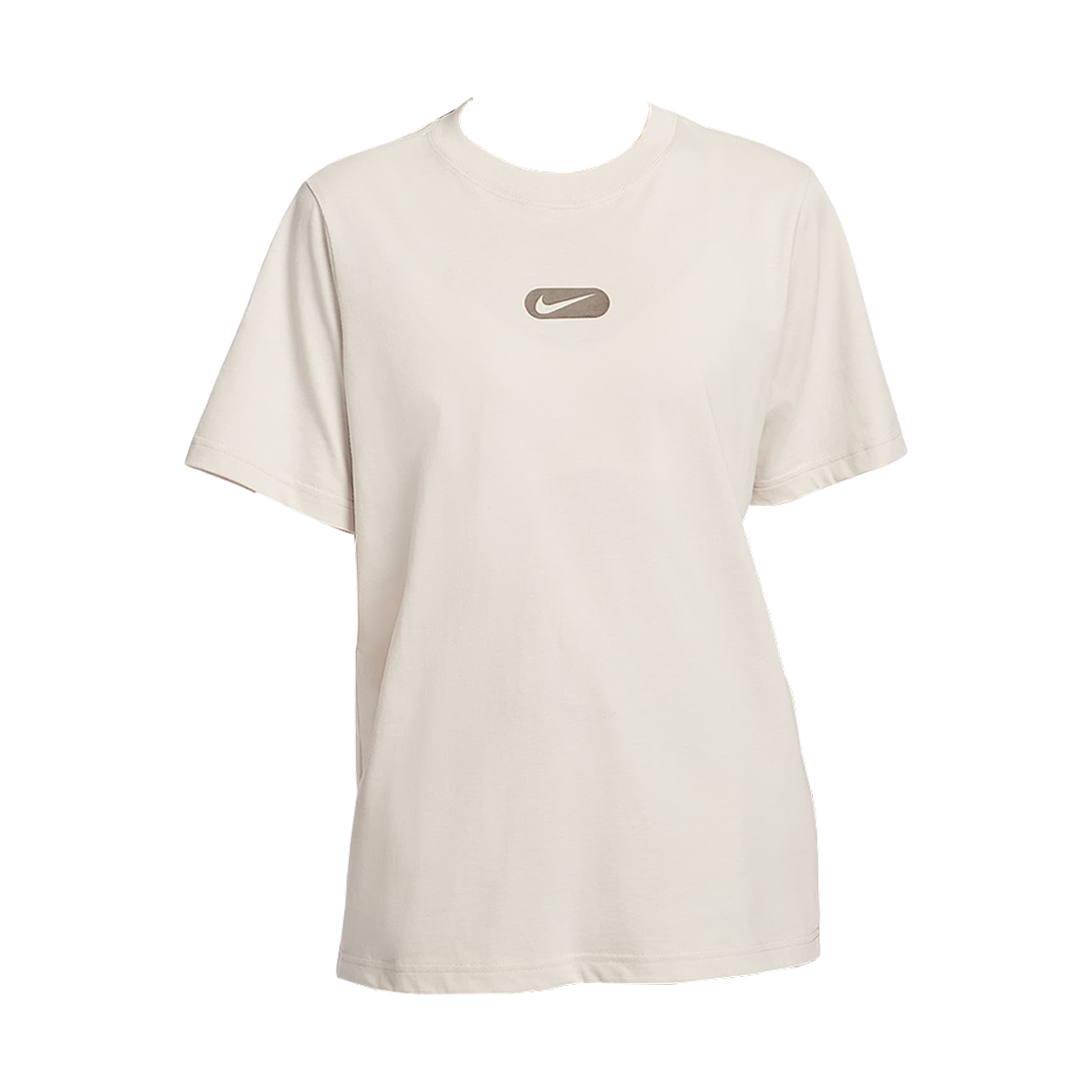 HQ1699-104 (W) Nike NSW Club Short Sleeve T-Shirt Light Orewood Brown - Asia
