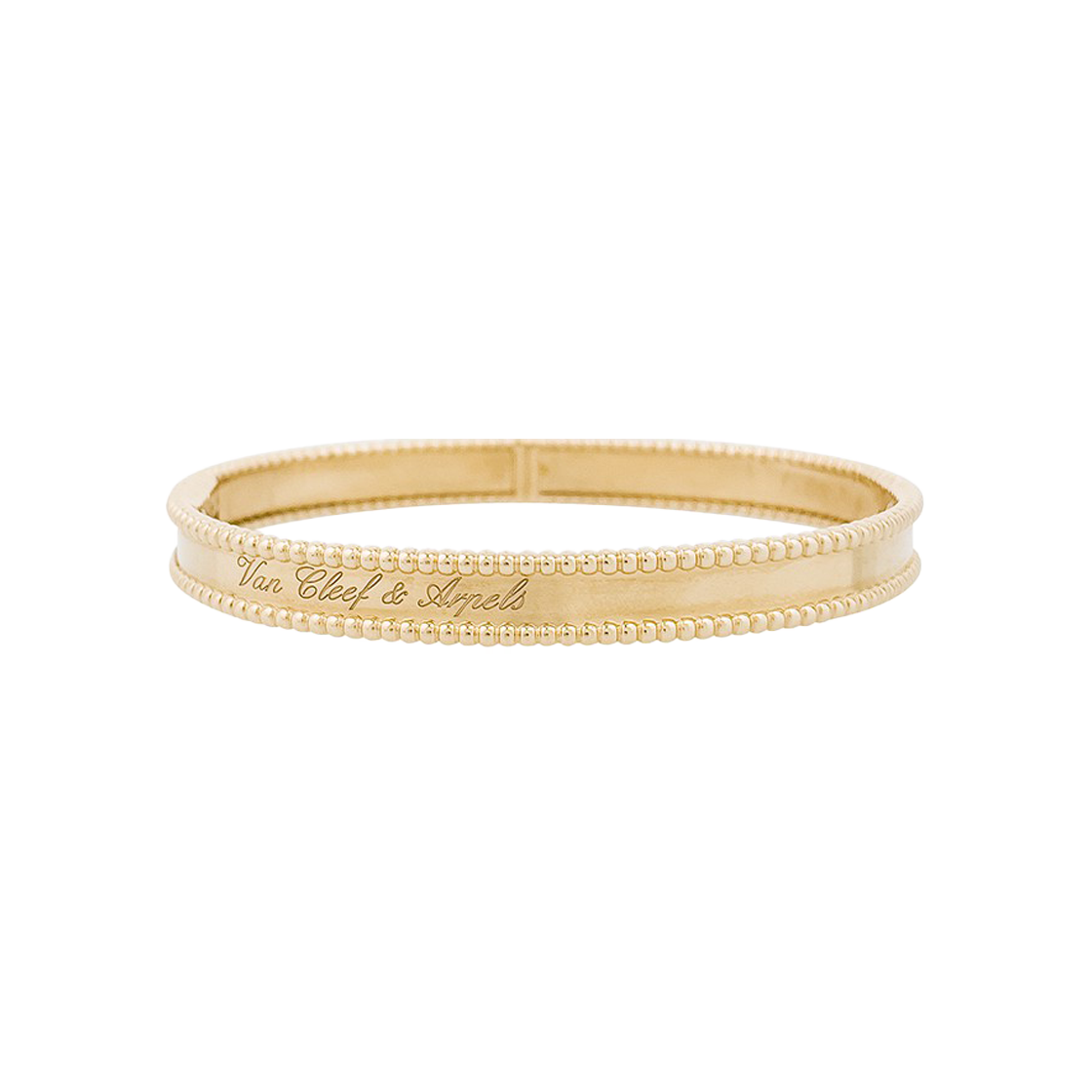 ITAIWFQVGLQL Van Cleef & Arpels Perlee Signature Bracelet XL 18K Yellow Gold - 대표 이미지 #1