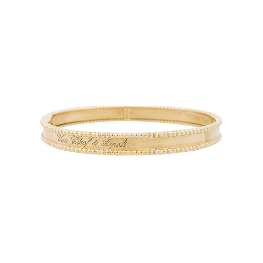 ITAIWFQVGLQL Van Cleef & Arpels Perlee Signature Bracelet XL 18K Yellow Gold