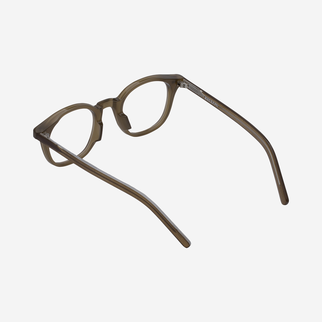 리끌로우 B019 오리지날 안경 카키 블루라이트(RECLOW B019 Original Glass Khaki Blue Light) - 3