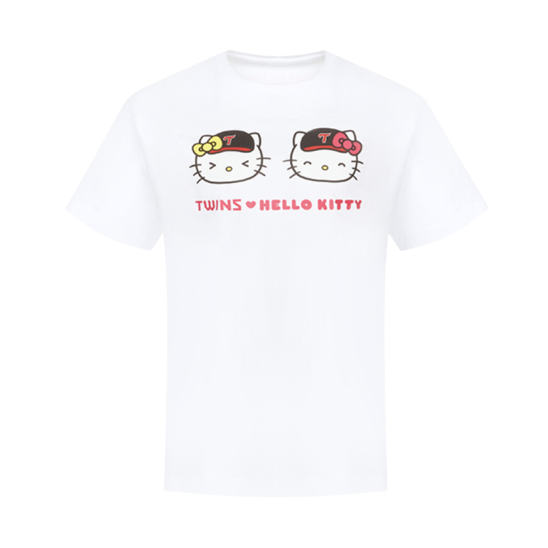 - LG Twins x Hello Kitty Character T-Shirts White