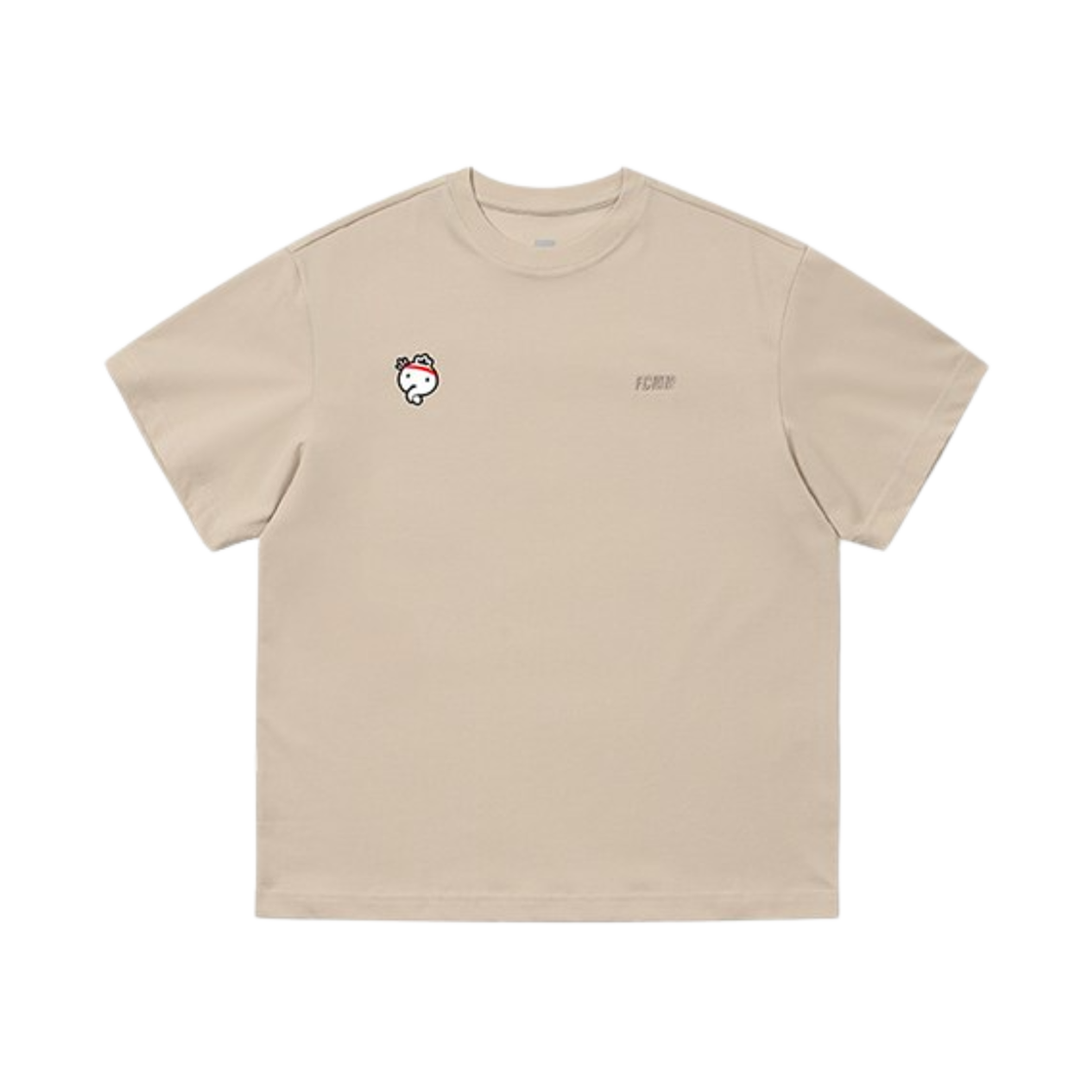 에프씨엠엠 x 무한도전 런 무도리x7 티셔츠 샌드(Fcmm x Infinite Challenge Run Mudorix7 T-Shirt Sand)