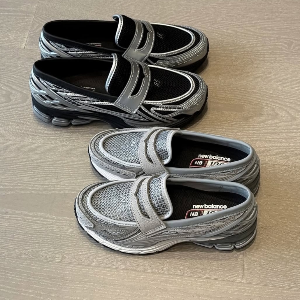 New Balance 1906L Raincloud Slate Grey - D Standard, New Balance 1906L Silver Metallic Black 착용 스타일
