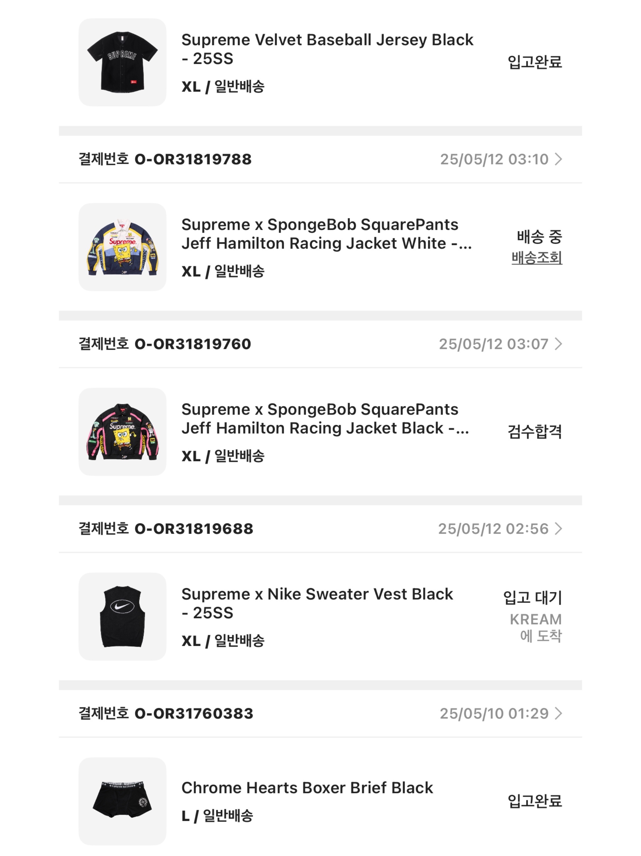 Chrome Hearts Lgma Classic Brown Matte Gold Plated, Supreme Ponyhair Varsity Jacket Green - 25SS 착용 스타일 - 3