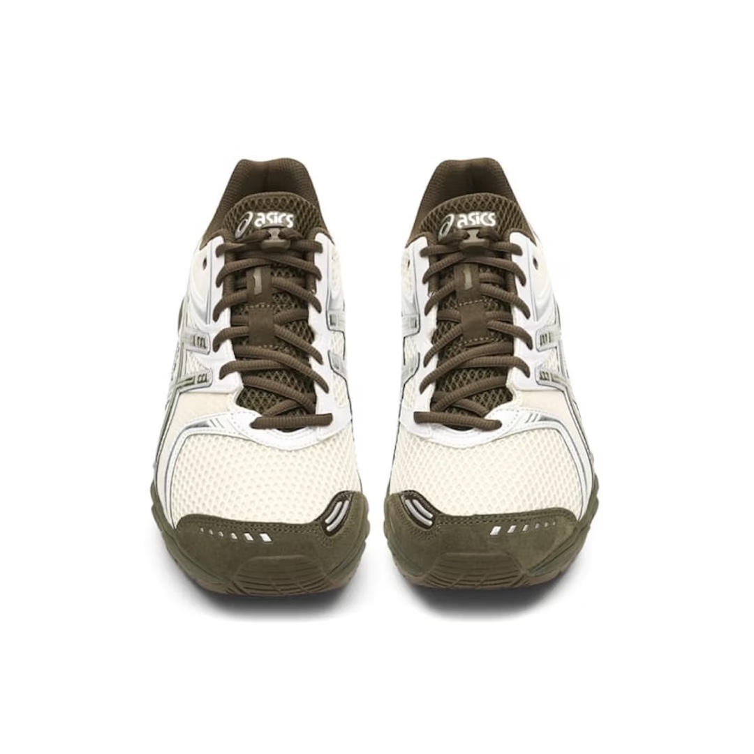 Asics x Temptation Vacation Gel-DS Trainer 14 Cream Olive Canvas 착용 스타일 - 2