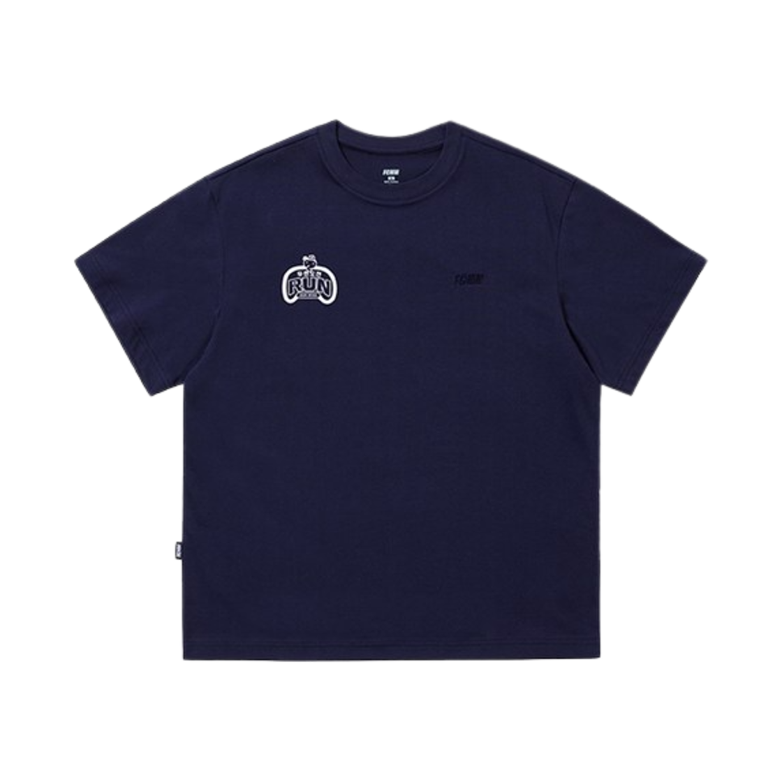 에프씨엠엠 x 무한도전 런 무도리x20 티셔츠 네이비(Fcmm x Infinite Challenge Run Mudorix20 T-Shirt Navy)