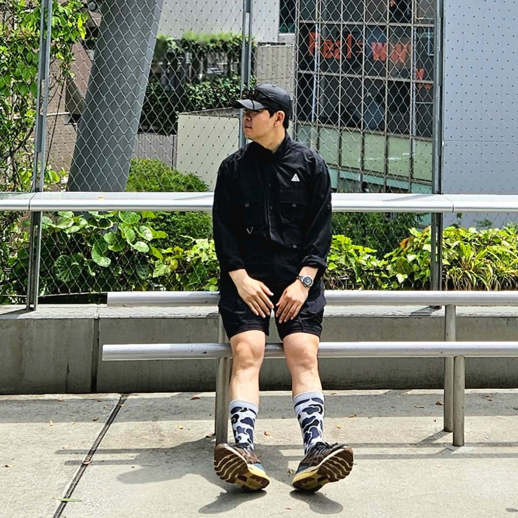 Nike ACG Trail Cap Black, Nike ACG Smith Summit Cargo Pants Black - Asia 착용 스타일 - 4