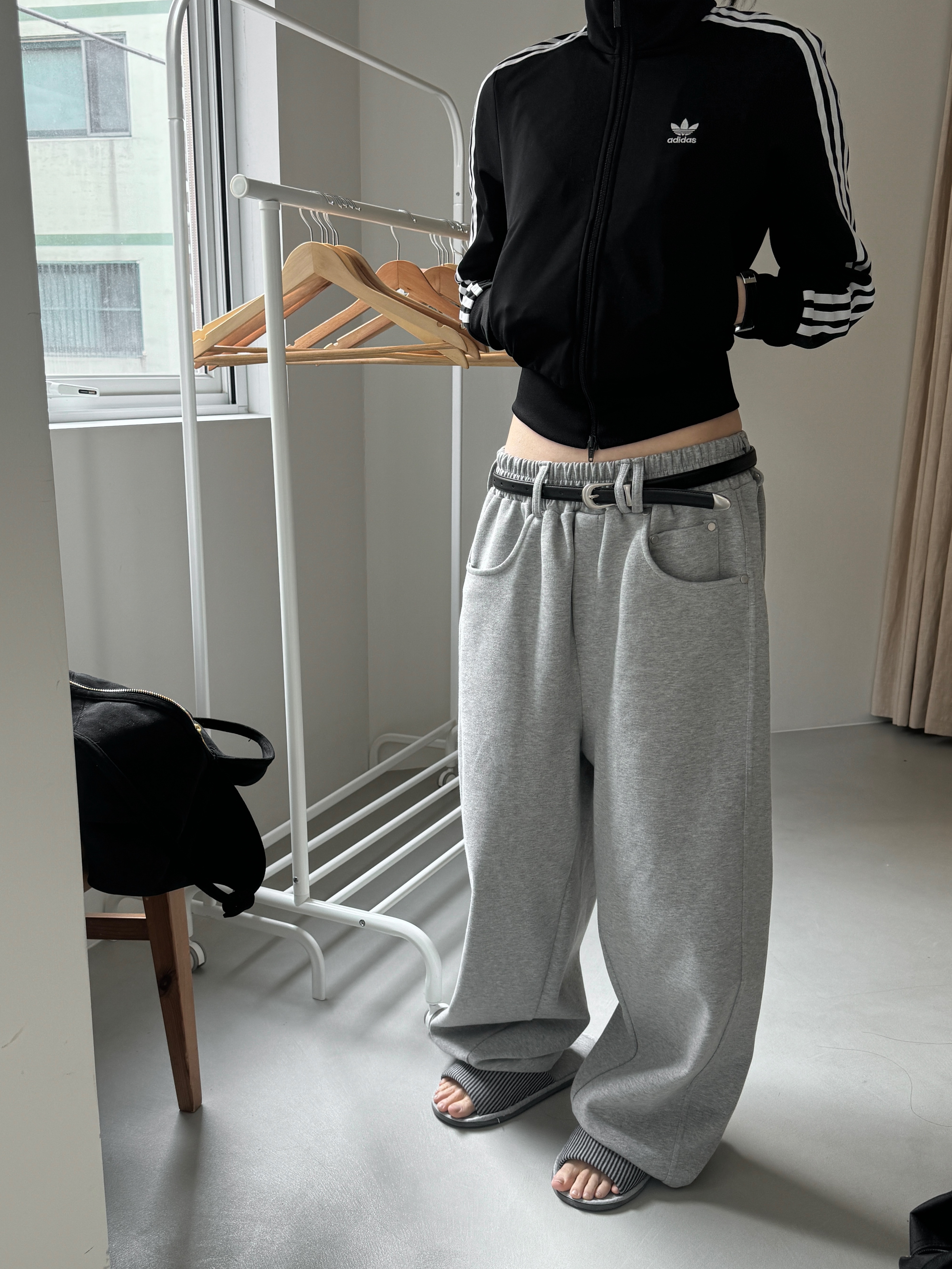 (W) Adidas Adicolor Classic Firebird Track Top Black - KR Sizing ์ฐฉ์ฉ ์คํ์ผ - 8