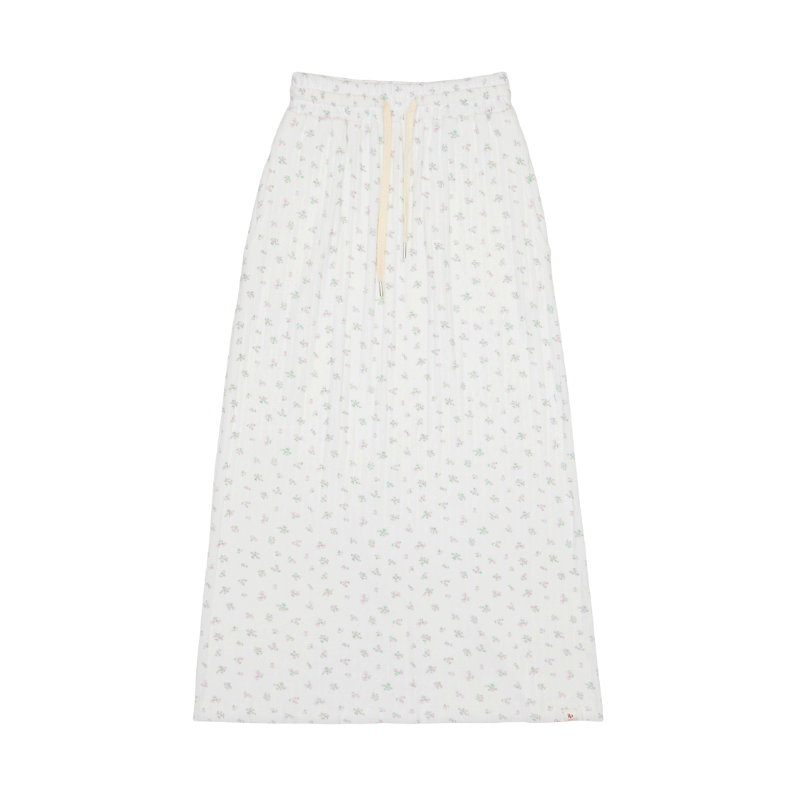 RG_SK_018 Rogin N Rosie Cotton Cozy Banding Skirt White