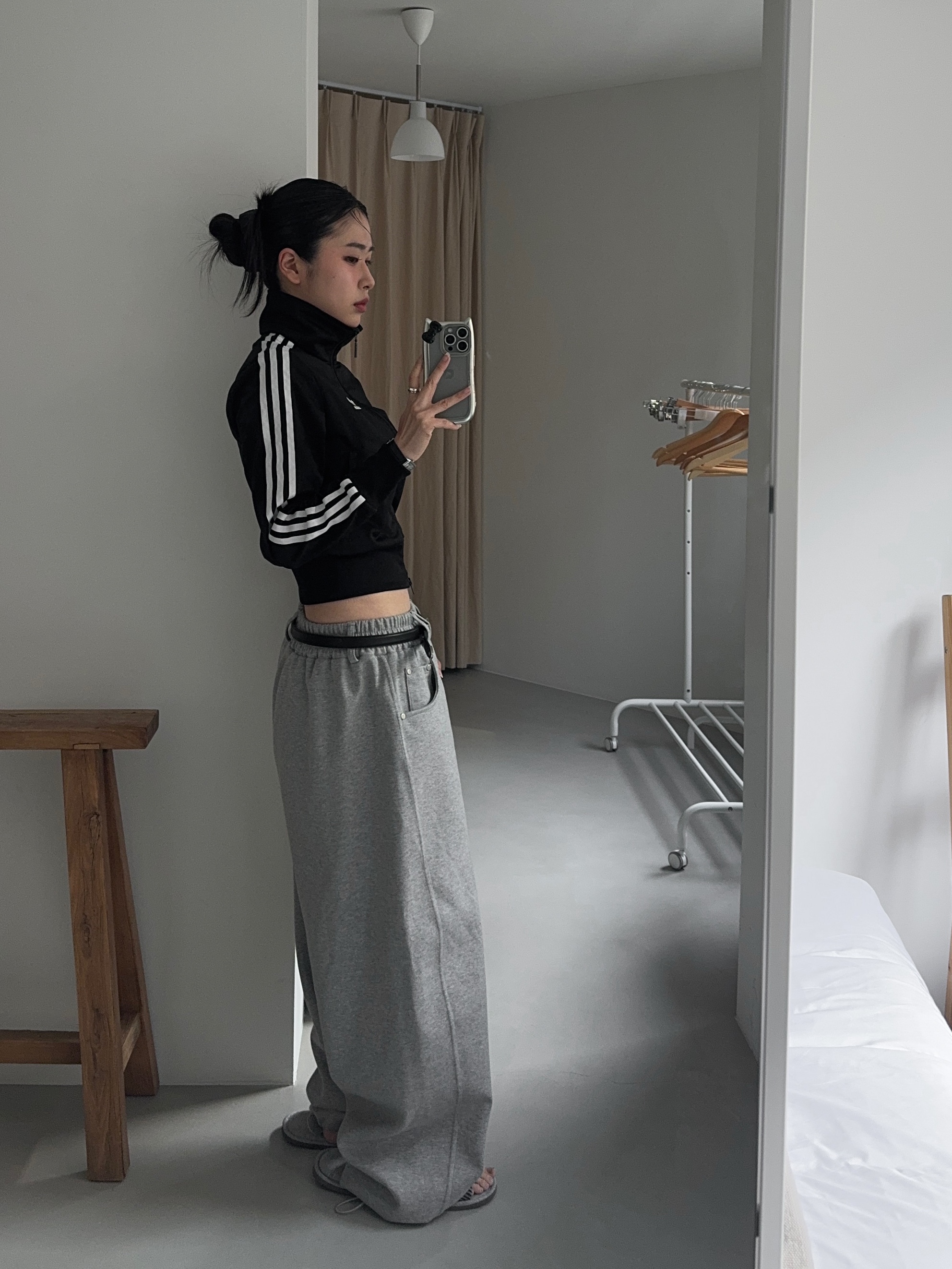 (W) Adidas Adicolor Classic Firebird Track Top Black - KR Sizing ์ฐฉ์ฉ ์คํ์ผ - 6