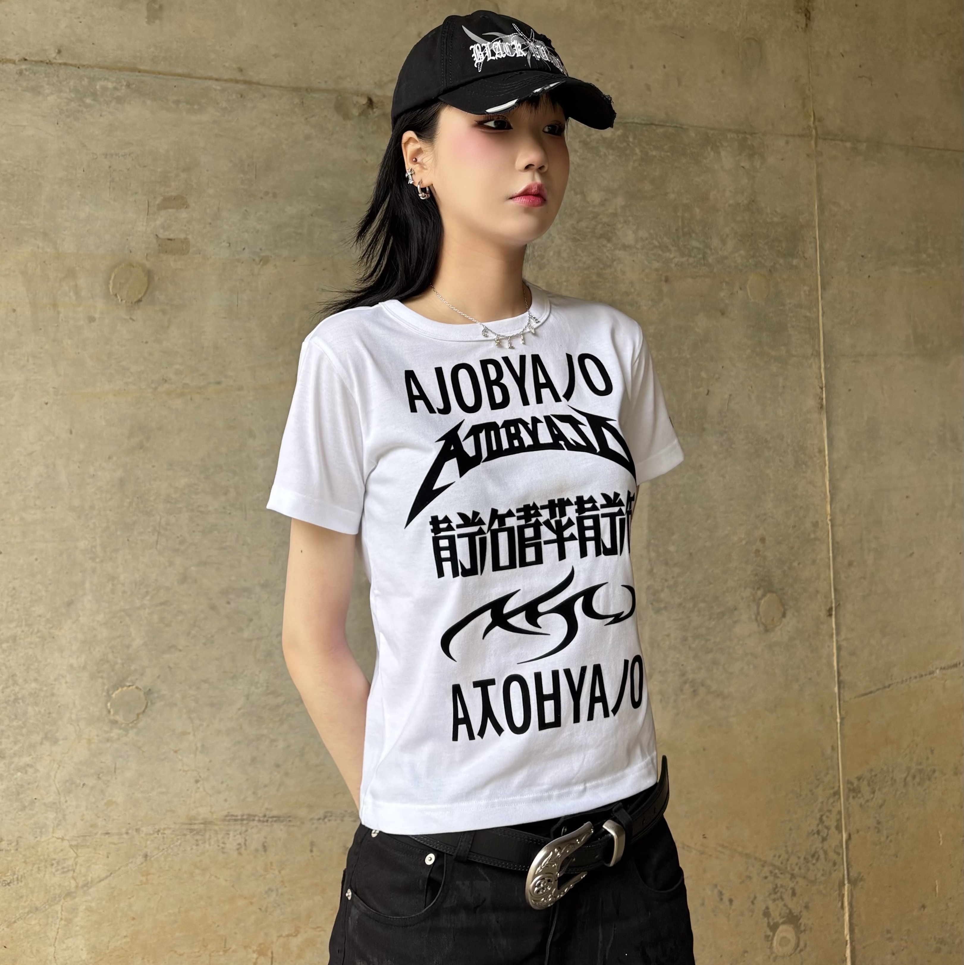 Stussy SS Link Cowboy Belt Black, Converse x Takahiromiyashita The Soloist ERX 260 Mid White 착용 스타일 - 2
