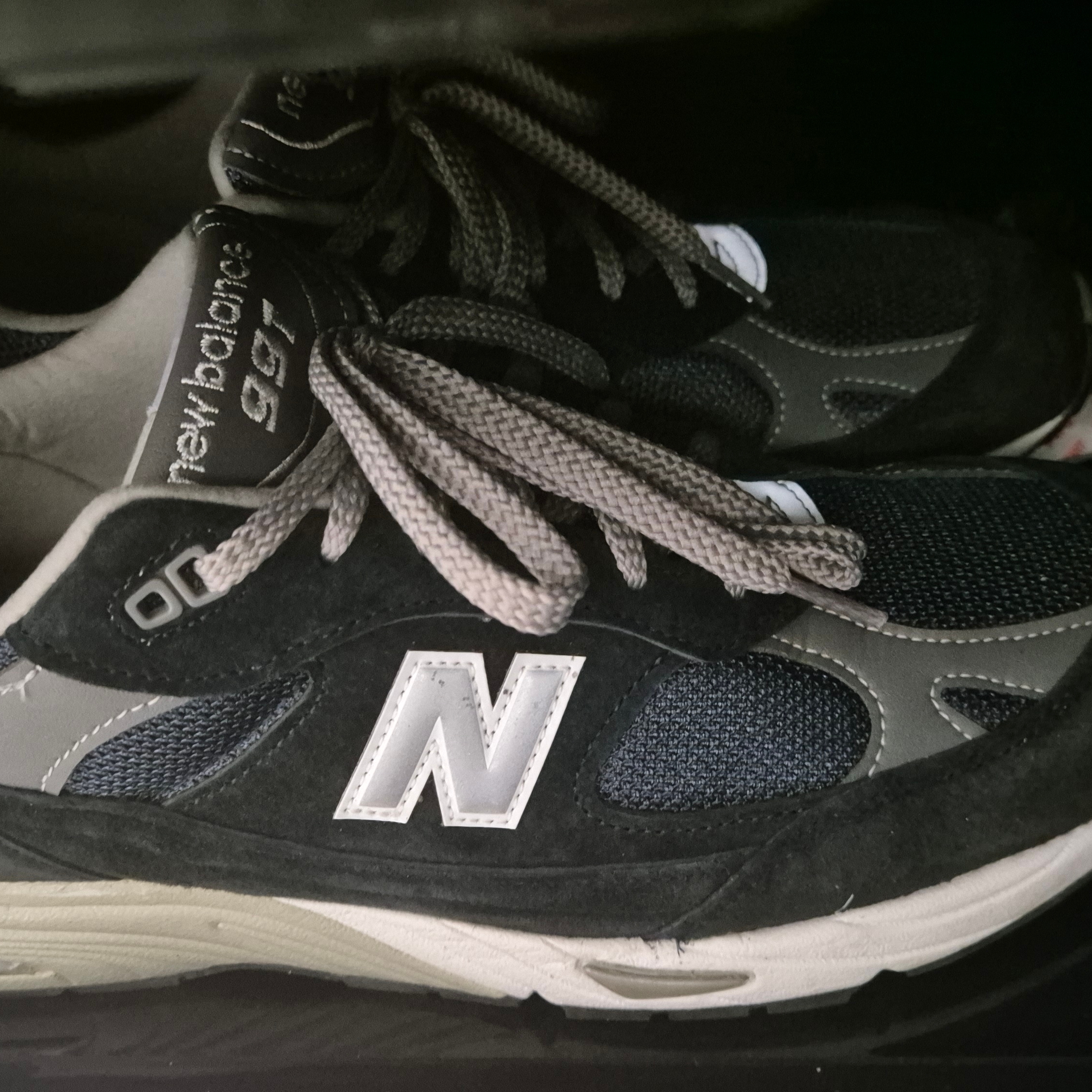 New Balance 991 Made in UK Navy 착용 스타일