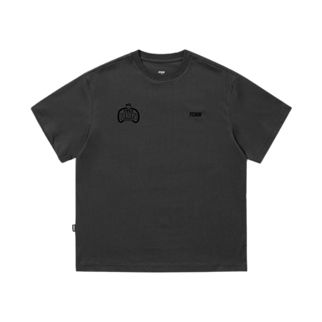 에프씨엠엠 x 무한도전 런 무도리x20 티셔츠 차콜(Fcmm x Infinite Challenge Run Mudorix20 T-Shirt Charcoal)