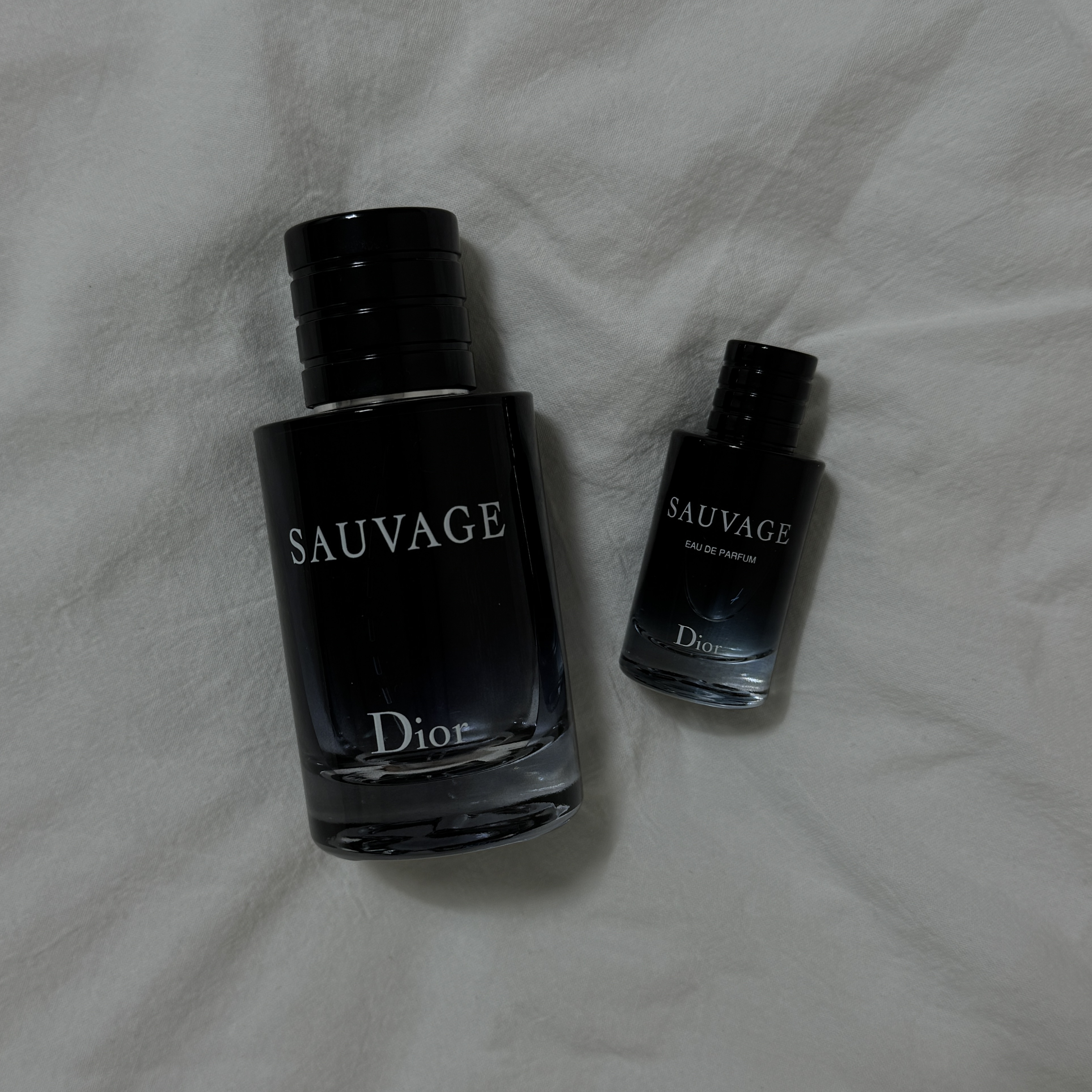 Dior Sauvage Eau De Parfum 100ml, Nonfiction In The Shower Eau De Perfume 50ml 착용 스타일 - 1