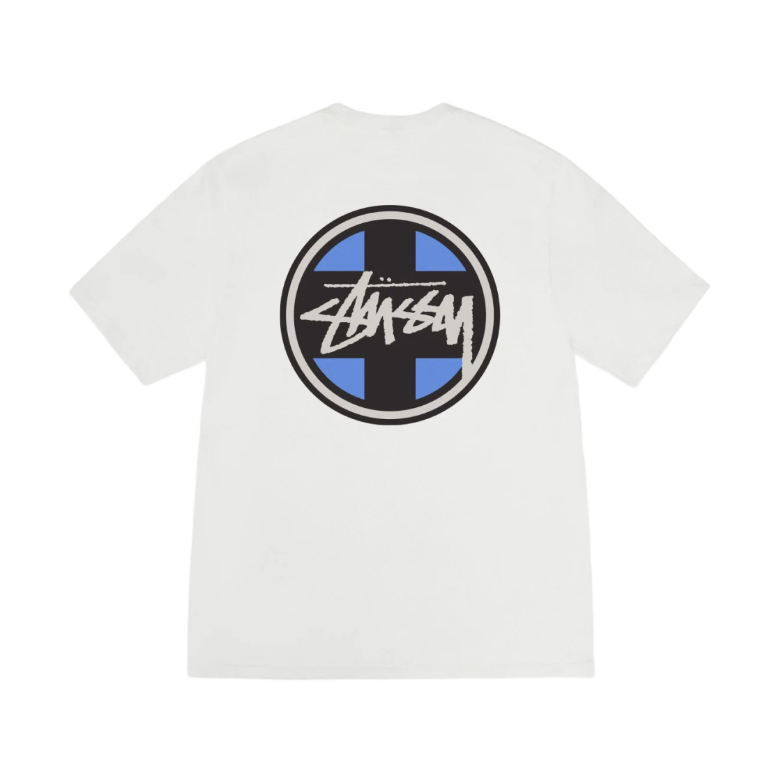 스투시 크로스 닷 피그먼트 다이드 티셔츠 내츄럴(Stussy Cross Dot Pigment Dyed T-Shirts Natural)