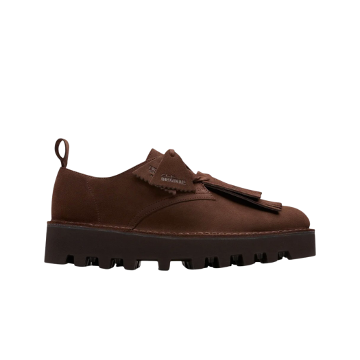 Clarks x Engineered Garments Desert Khan EG Brown Suede