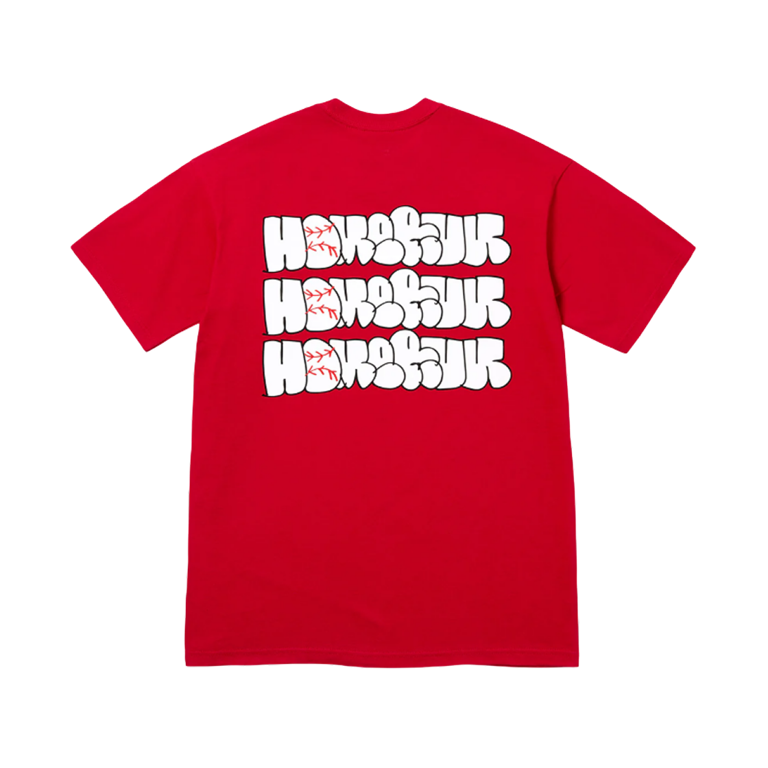 슈프림 x 홈런 티셔츠 레드 - 25SS(Supreme x Homerun T-Shirt Red - 25SS) - 2