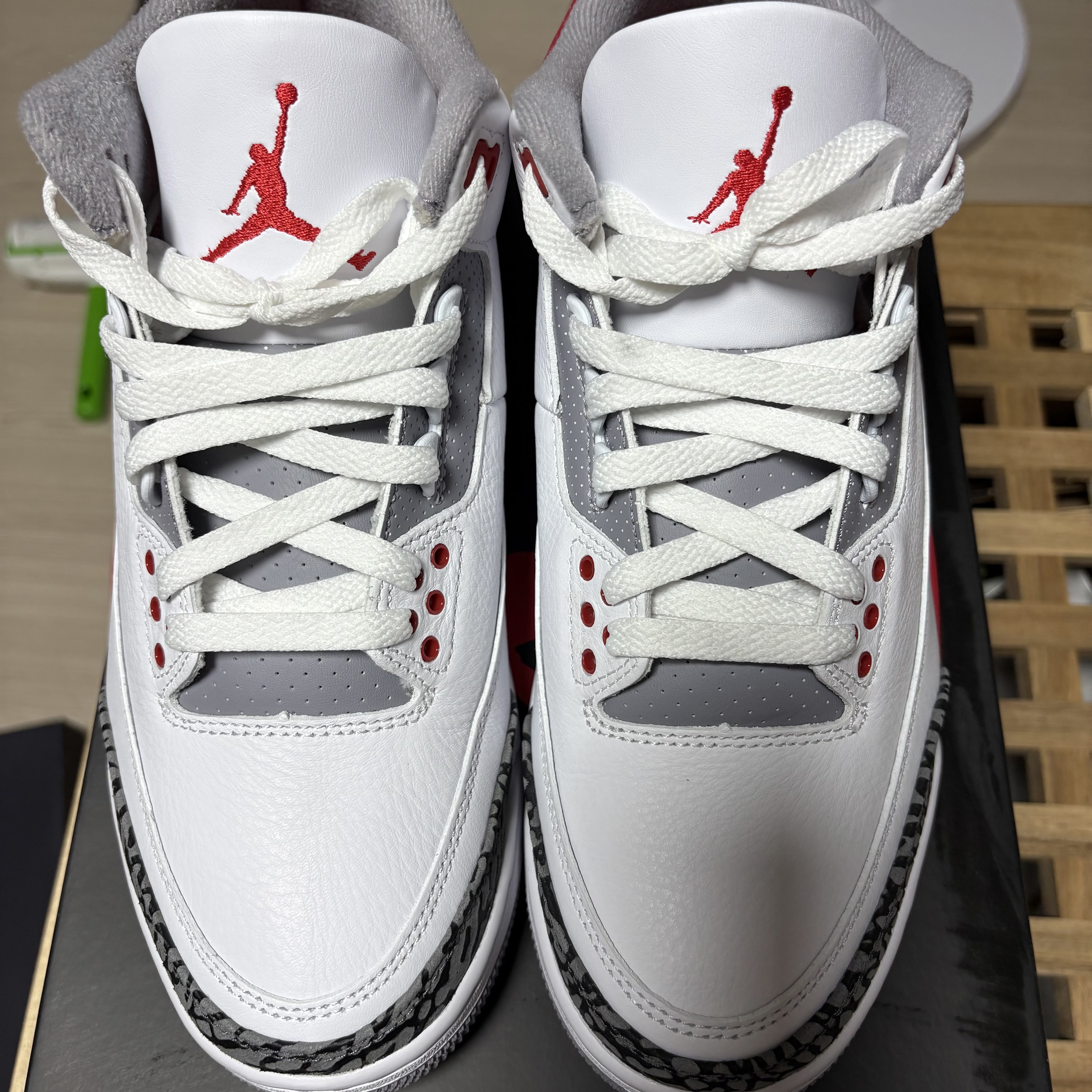 Jordan 3 Retro Fire Red 2022 착용 스타일 - 4