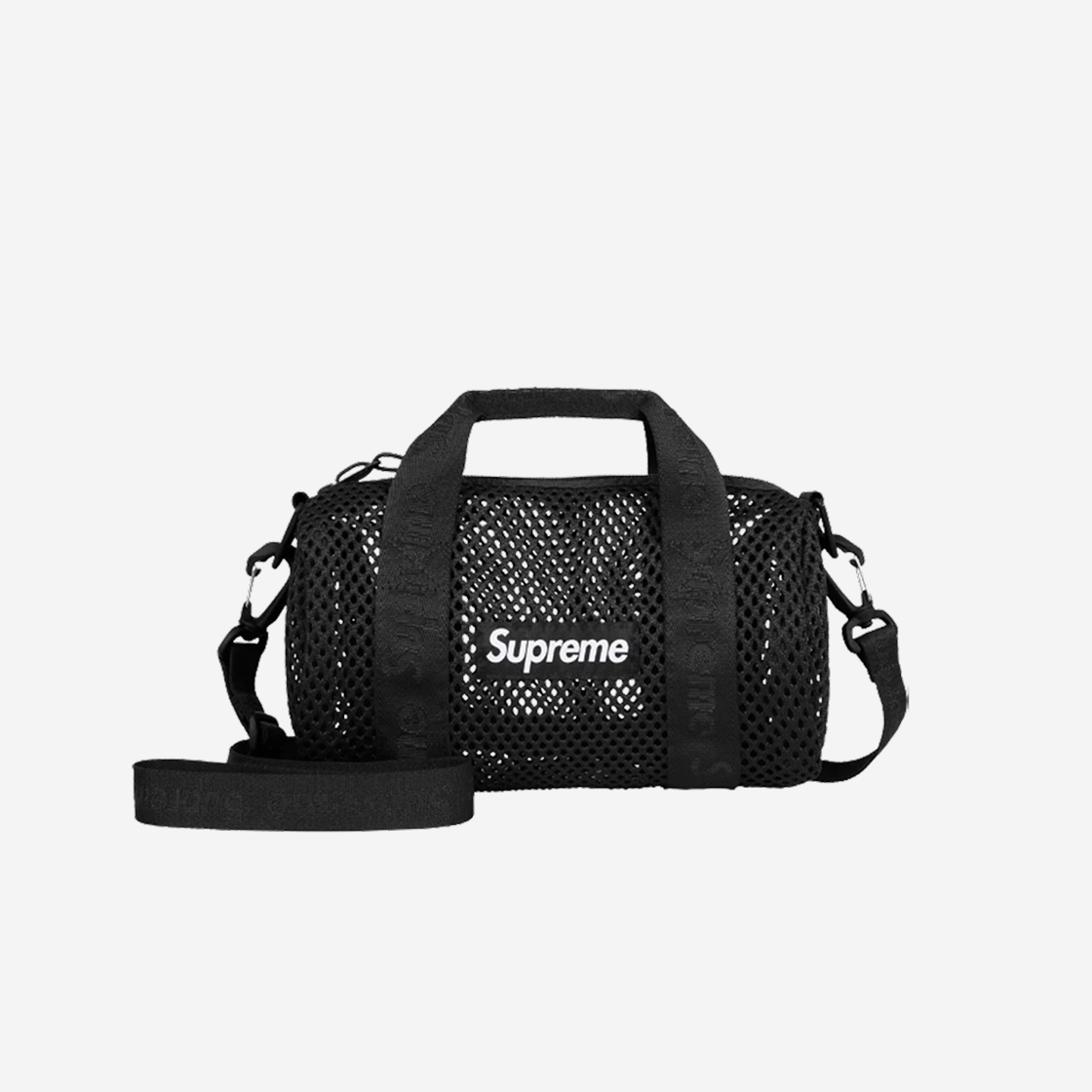 슈프림 메쉬 미니 더플백 블랙 - 25SS(Supreme Mesh Mini Duffle Bag Black - 25SS)