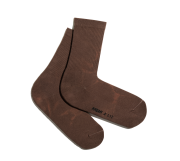 KREAM x LI2 Air Daily Garment Washing Crew Socks Vintage Brown