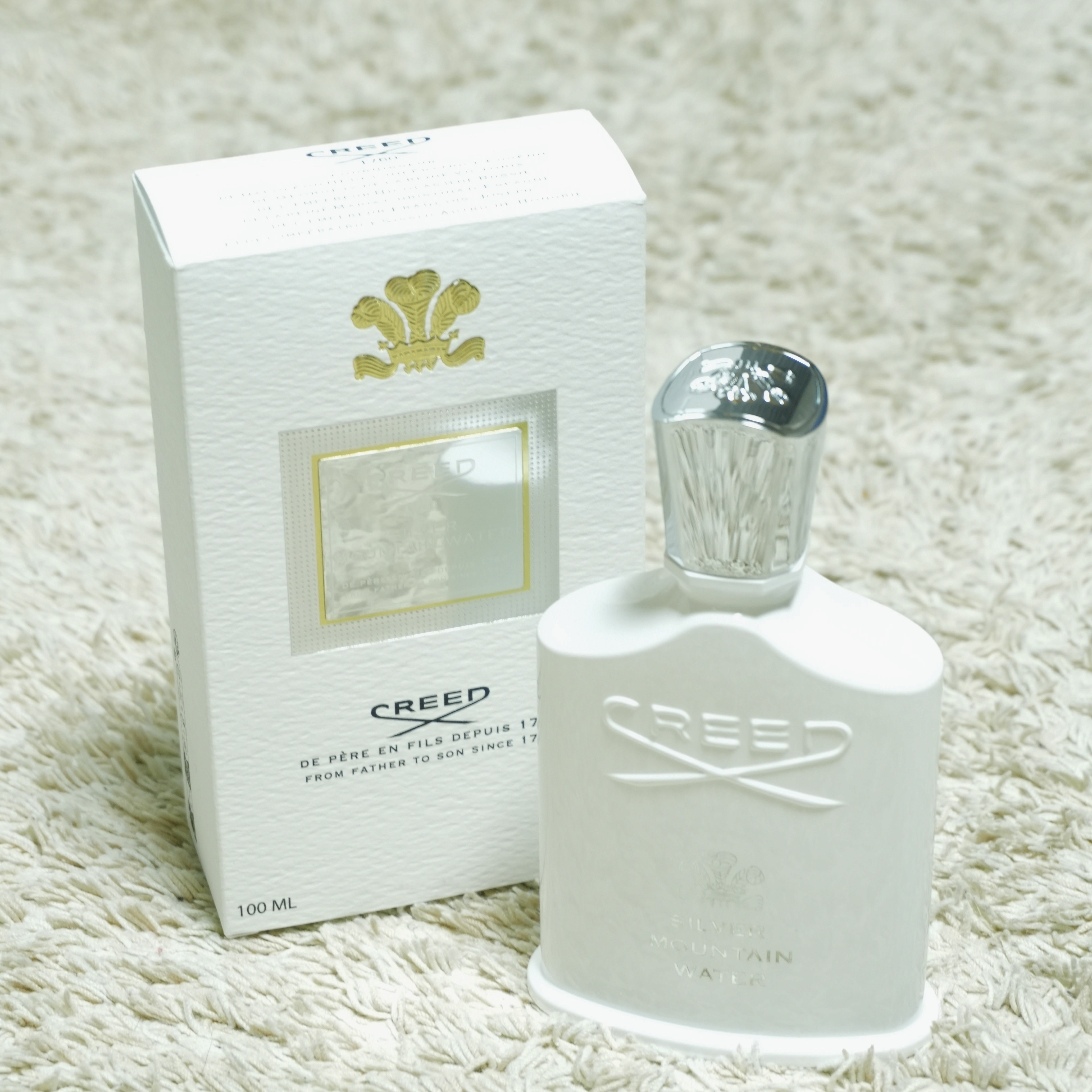 Creed Silver Mountain Water Eau De Parfum 100ml 착용 스타일
