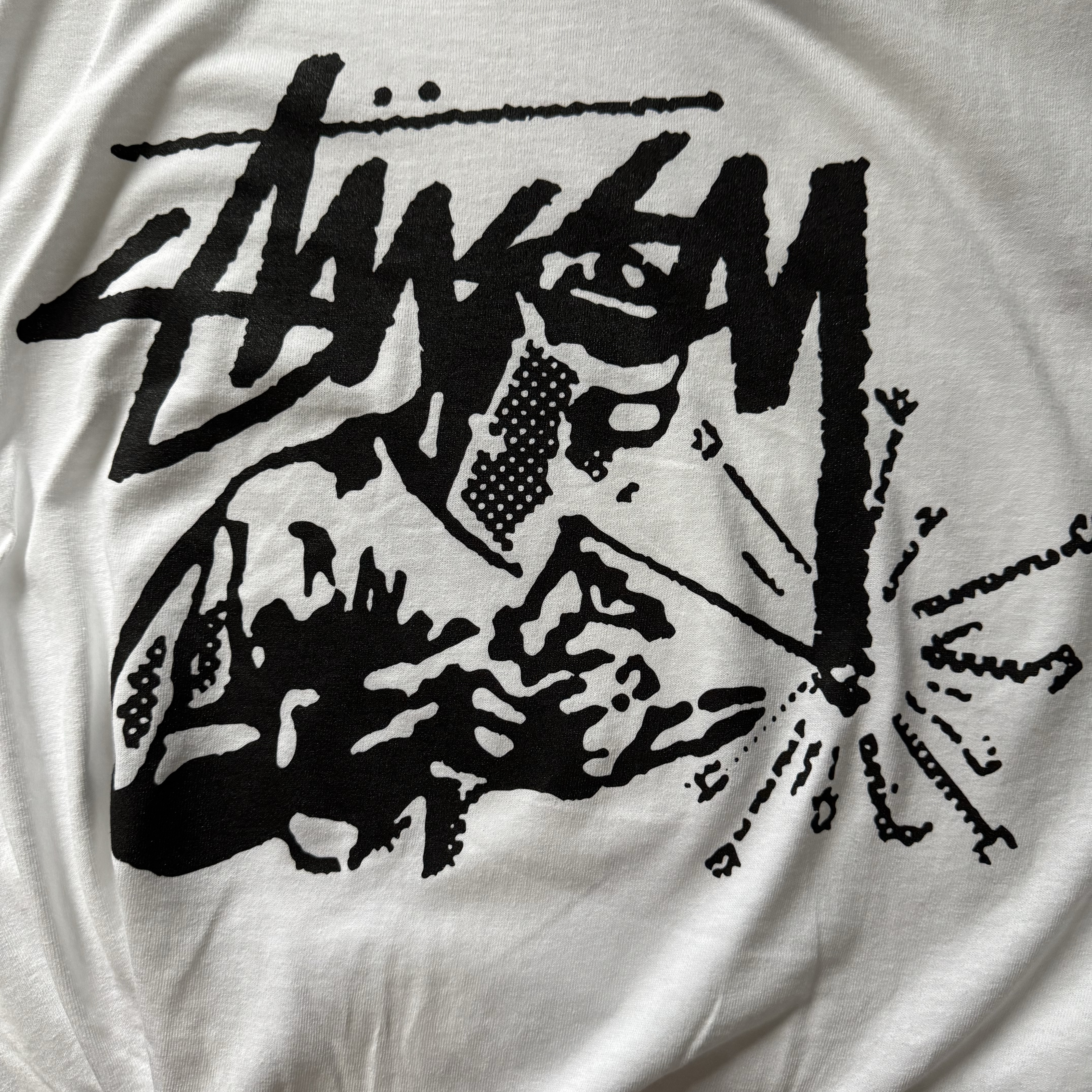 Stussy Welder T-Shirt White 착용 스타일