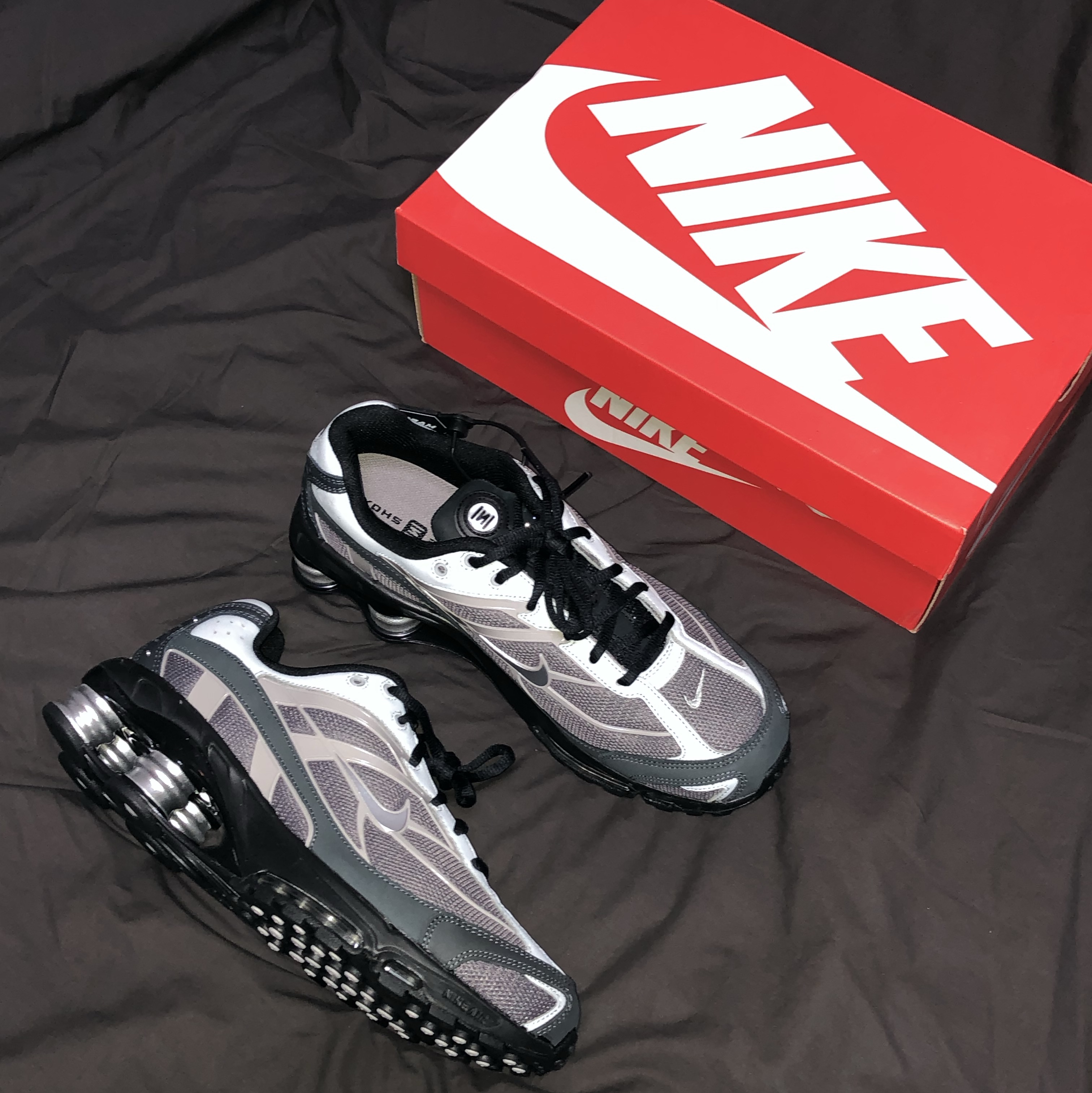 Nike Shox Ride 2 Light Graphite Anthracite 착용 스타일
