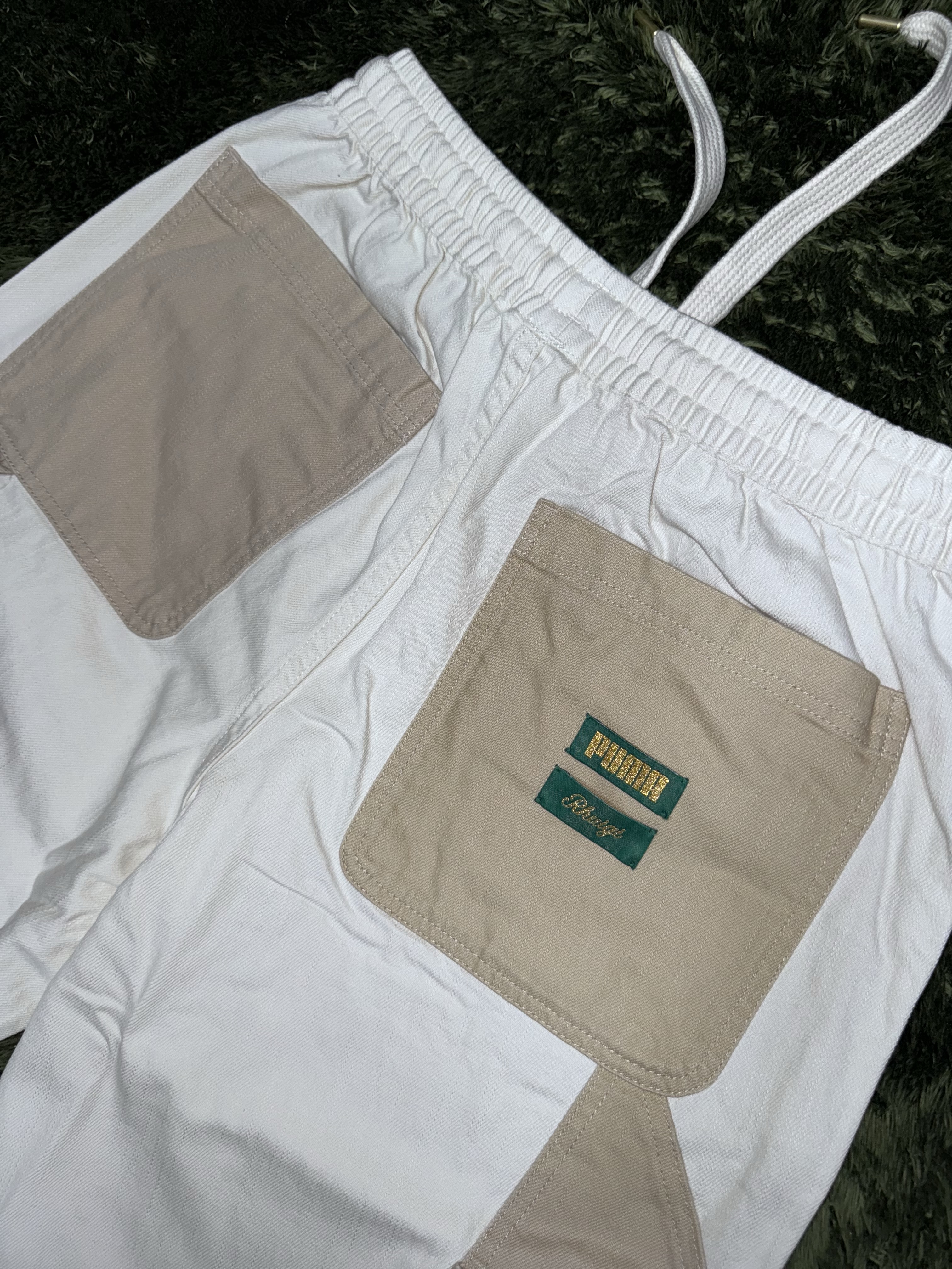 Puma x Rhuigi Double Knee Pants Pristine 착용 스타일 - 8
