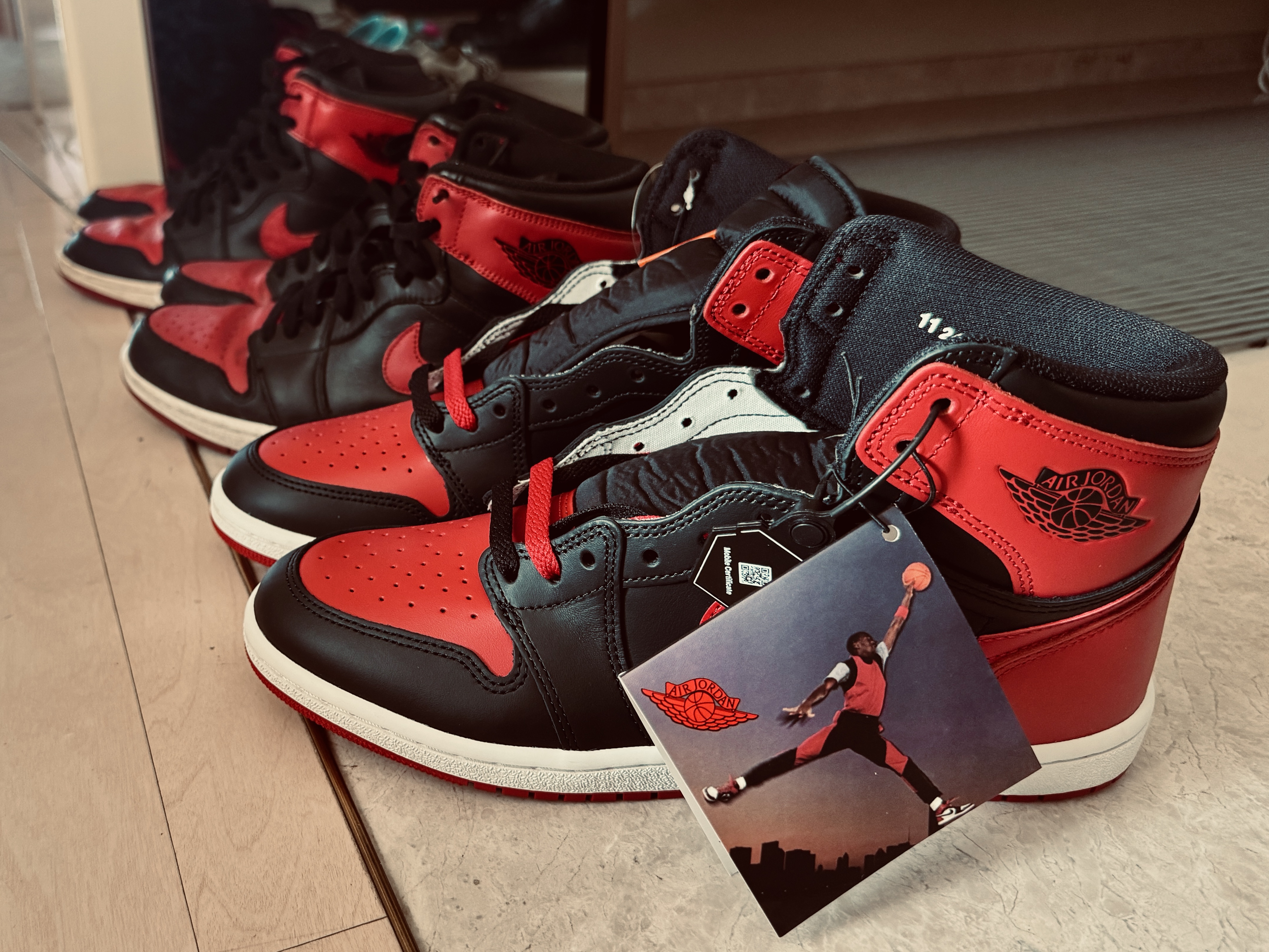 Jordan 1 High 85 Bred, Jordan 1 Retro High OG Bred 2013 착용 스타일