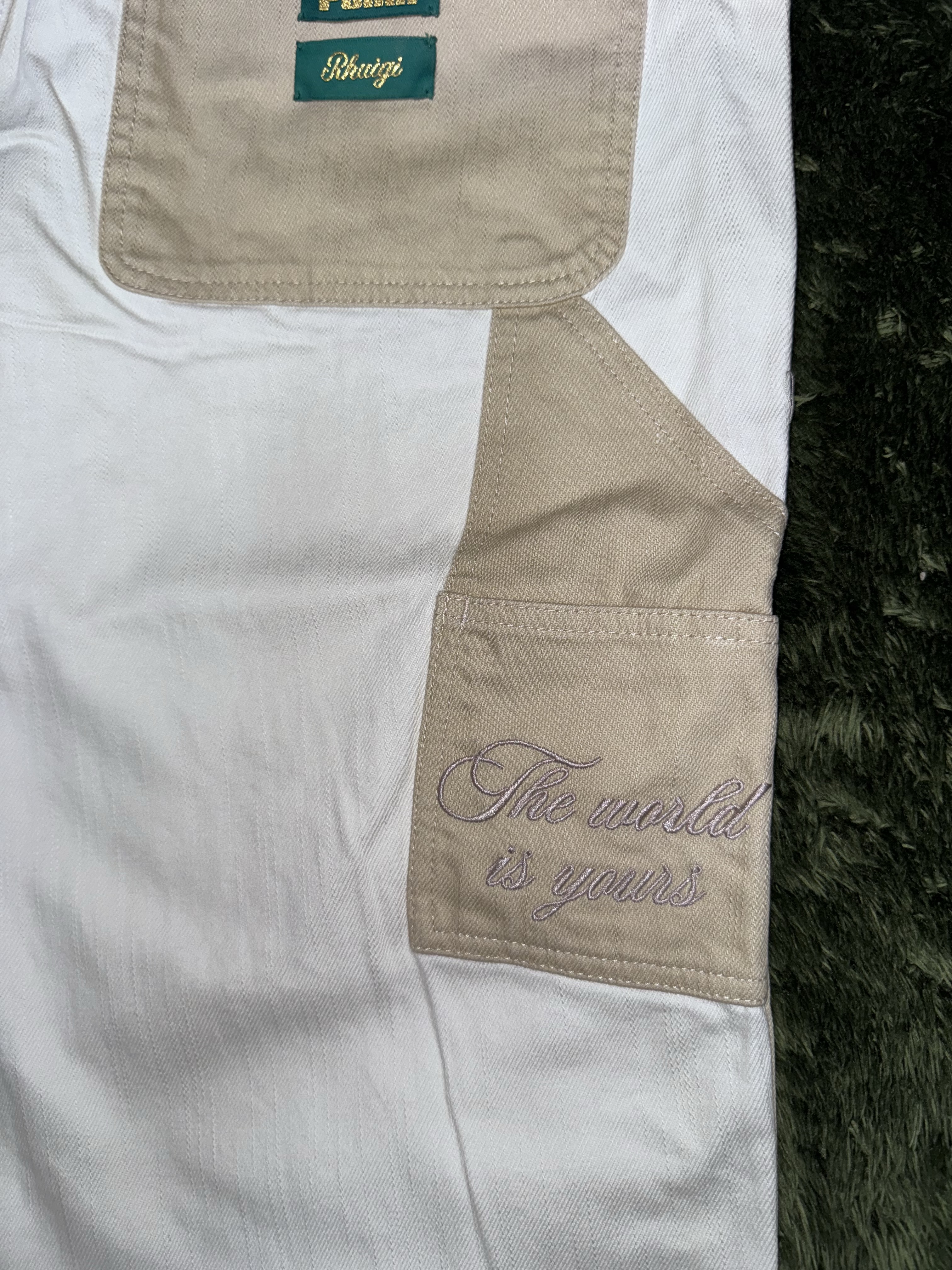 Puma x Rhuigi Double Knee Pants Pristine 착용 스타일 - 9